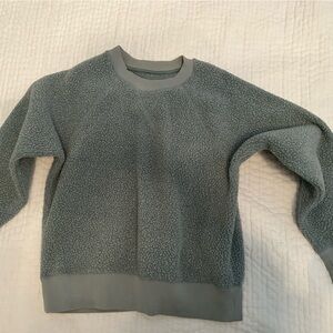 Everlane Gray Fleece Sweatshirt